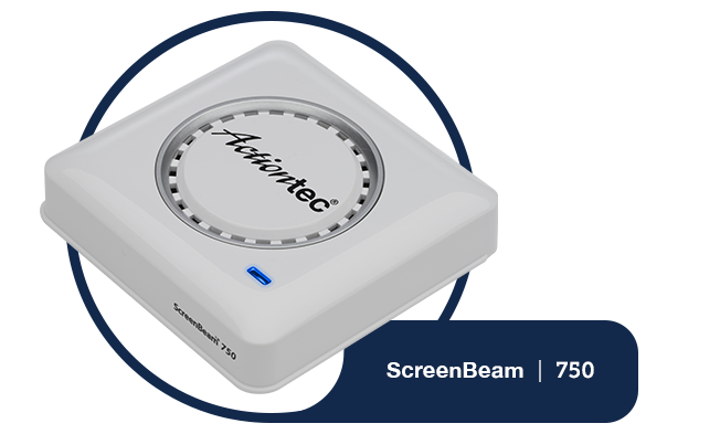 Come See the New ScreenBeam 750