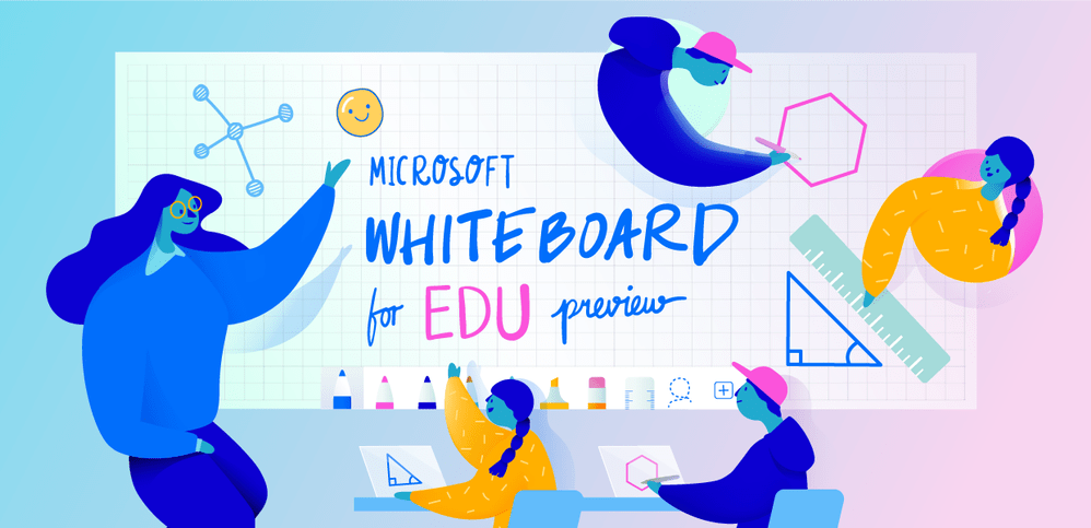 Increase Student Engagement with Microsoft Whiteboard for Education and Wireless Display Technology